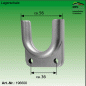 Preview: Lagerschale (ALU-Druckguss) für Kugellager Außen-Ø 50mm