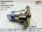 Preview: 444F017 Links, 2:1 - Kegelradgetriebe, WERU-KBW, kl.Fuß, Flansch