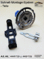 Preview: 446F739, Kegelradgetriebe, SW40, 3:1, Schnellmontage-System, umschaltbar