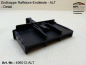 Preview: Endkappe 80x20mm, PVC schwarz (Warema - neu und alt gebraucht)