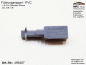 Preview: 496467 Führungsnippel PVC grau - Schenker Storen EC, KR, VR