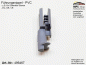 Preview: 496467 Führungsnippel PVC grau - Schenker Storen EC, KR, VR