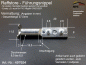 Preview: 497654, Führungsnippel Metall, Länge 37,5mm