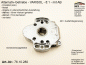 Preview: 76.10.280, IMBAC Schneckengetriebe 8:1, mit AB - metall, GEIGER