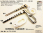 Preview: 76.10.280, IMBAC Schneckengetriebe 8:1, mit AB - metall, GEIGER