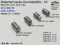 Preview: 497390 Feststellring (ST) ca. 15x25x12mm mit Madenschraube (ST) M6x8