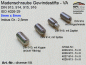 Preview: 497390 Feststellring (ST) ca. 15x25x12mm mit Madenschraube (ST) M6x8