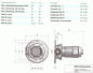 Preview: Universal-Kurbelgetriebe, Kegelradgetriebe, EINZELN, kl.Fuß