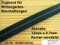 Preview: PESBD120070K, Zugband für WGB 12mm x 0,7mm - schwarz