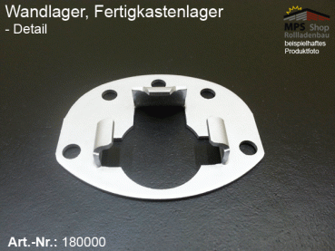 180000 Aufschraublager, Wandlager (breite Ausf.) für Kugellager 40-42mm