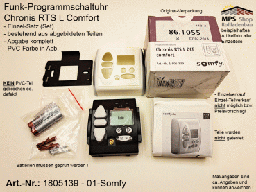 1805139 - 01-Somfy Steuerung Chronis RTS L DCF comfort - Programmschaltuhr