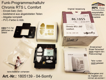 1805139 - 04-Somfy Steuerung Chronis RTS L DCF comfort - Programmschaltuhr