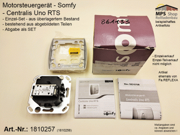 1810257-1810258-01-Somfy - Centralis Uno RTS - Motorsteuergerät