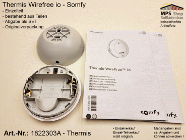 1822303A-Thermis Wirefree io - Temperatursensor kompatibel mit TaHoma (Somfy)