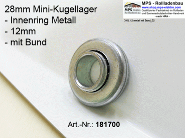 Kugellager 28mm Mini-Kugellager Metall