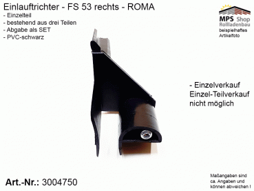 3004750 Roma Einlauftrichter P-ELT-FS-53-re-kpl.