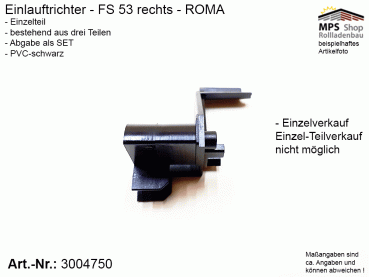 3004750 Roma Einlauftrichter P-ELT-FS-53-re-kpl.