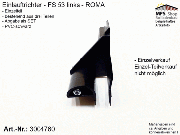 3004760 Roma Einlauftrichter P-ELT-FS-53-li-kpl.