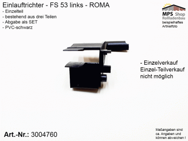 3004760 Roma Einlauftrichter P-ELT-FS-53-li-kpl.