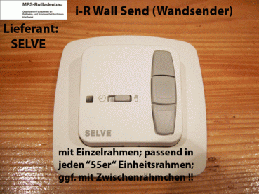 SELVE 298710 - i-R Wall Send - FUNK Wandsender