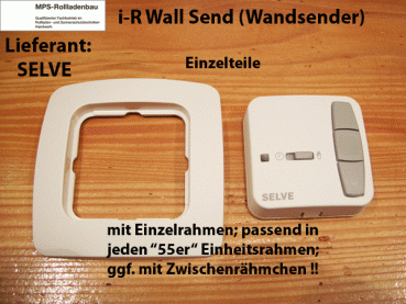 SELVE 298710 - i-R Wall Send - FUNK Wandsender