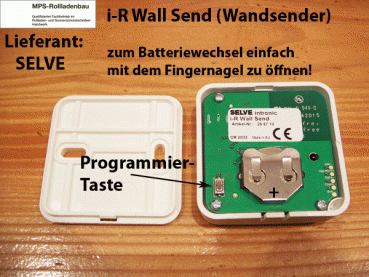 SELVE 298710 - i-R Wall Send - FUNK Wandsender