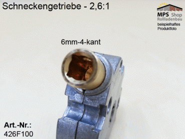 426F1.., Markisen, Volants, Schneckengetriebe 2,6:1 - z.B. für Volants