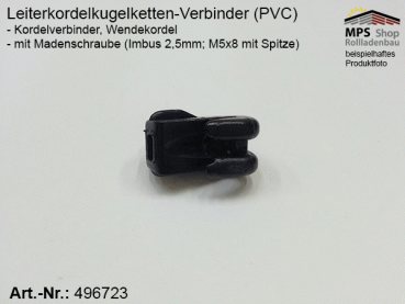 Leiterkordel-Kugelketten-Verbinder (Wendefunktion)