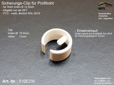 510E230 Sicherungs-Clip für Profil-Rohr (PR) Kurbelstangen