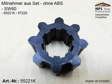 55221K -OHNE ABS- SW60 Mitnehmer