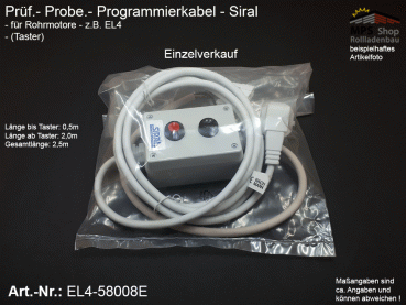EL4-58008E, SIRAL - Prüf.-Probe.-Programmierkabel