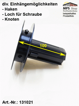 Gurtscheibe Ø 100mm, SW40, lange WK, Minigurt, für Kugellager 28mm