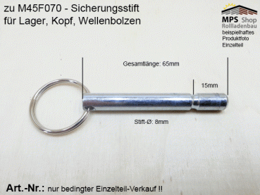 M45F070 Motorlager, Neubaulager für ZN+KS+COM+SIC+SOC-Kopf SolidLine bis 40Nm, abrolllbar