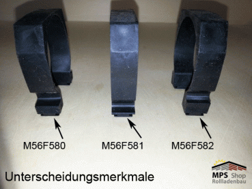 Befestigungskit Jalousiemotor, Raffstore-Motor KS: 51x57x29mm