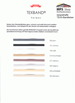 TEX-Band 6,0 x 0,28mm, Farbe: 335 (hellgrau - 214206.335)