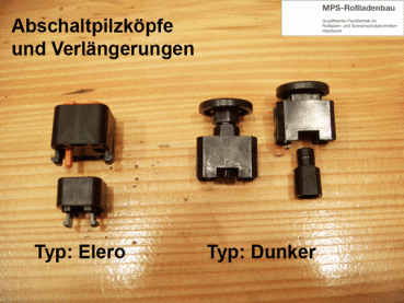 Abschaltpilz, Pilzkopf, Schaltkopf-Standard Elero-Motore