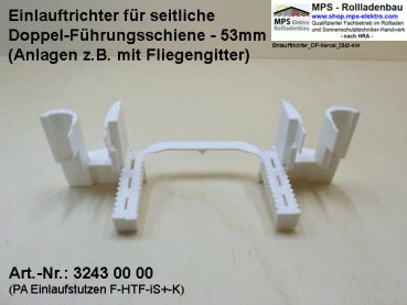 PA Einlaufstutzen für 53er F-HTF-iS+-K Führungsschiene