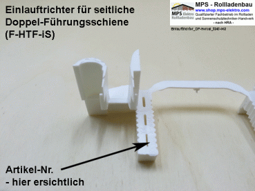 PA Einlaufstutzen für 53er F-HTF-iS+-K Führungsschiene