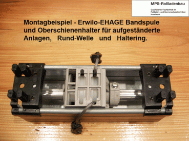 Haltering für BSP-Raffstore, Erwilo/EHAGE - Anlagen