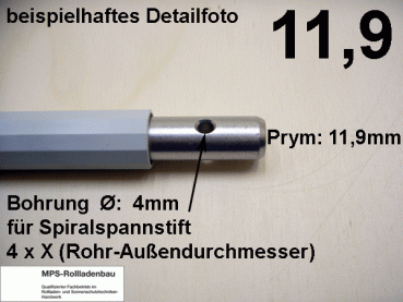 Gelenkkurbel - ALU, Prym 11,9 mm
