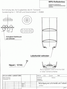 Schnur & Kordelklammer 9mm