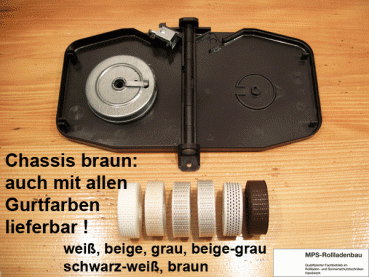 AP-Mini-Gurtwickler, scharnierend, für 5m-14mm-Gurt