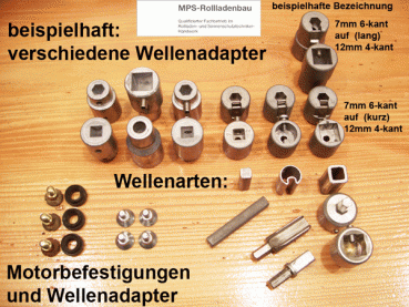 350220002 JA06e, verkürzt, außenliegender Kondensator (C)  ELERO Raffstore Motor 6Nm