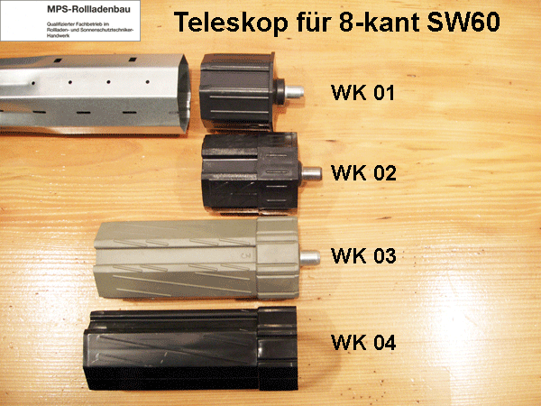 SELVE Walzenkapsel für Achtkant Rolladenwelle / Stahlwelle SW60