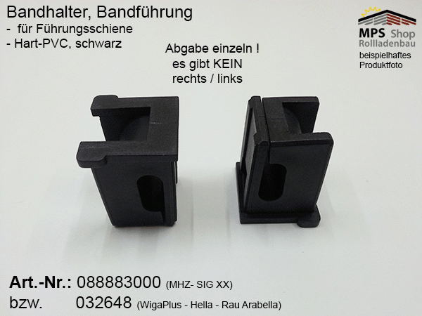 088883000, 032648, Bandhalter, Bandführung-oben, SIGXX / WIGA u.a.