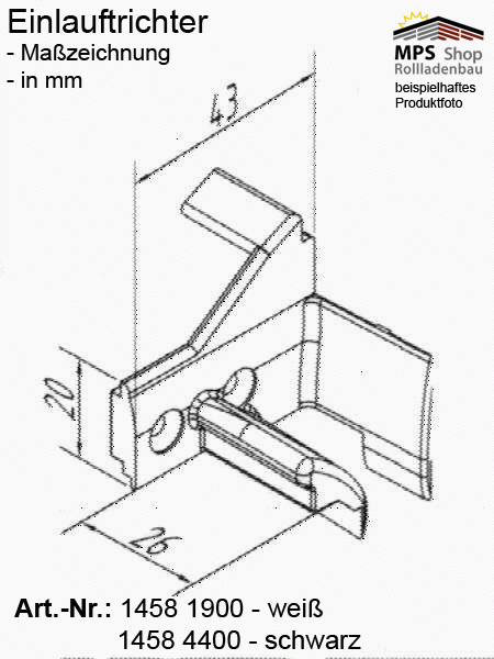 MINI-Einlaufstutzen HTF/LHTF - 53er-FS -14584400