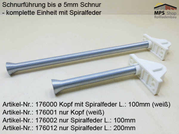 Schnurführung für Schnurwickler