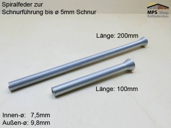 Schnurführung für Schnurwickler