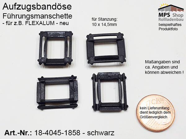 18.4045.1858, TEX-Bandöse, Aufzugsbandöse - FLEXALUM