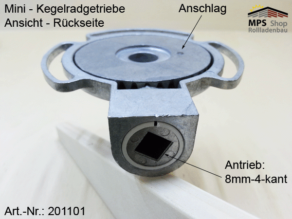 Mini-Kegelradgetriebe, SELVE 3,7:1